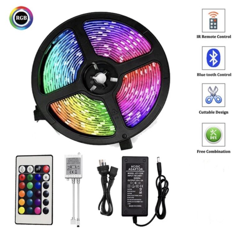 Rgb Led Svetleca Traka M Sa Napajanjem Daljinskim Wifi Bluetooth